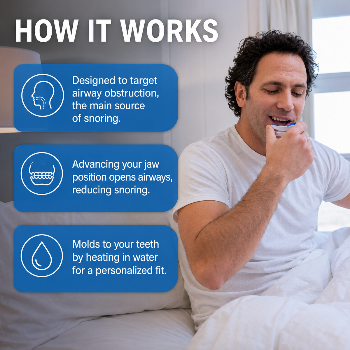 VitalSleep Adjustable Anti-Snoring Mouthpiece